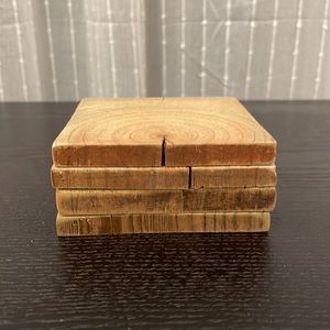 Handcrafted Wood Coasters